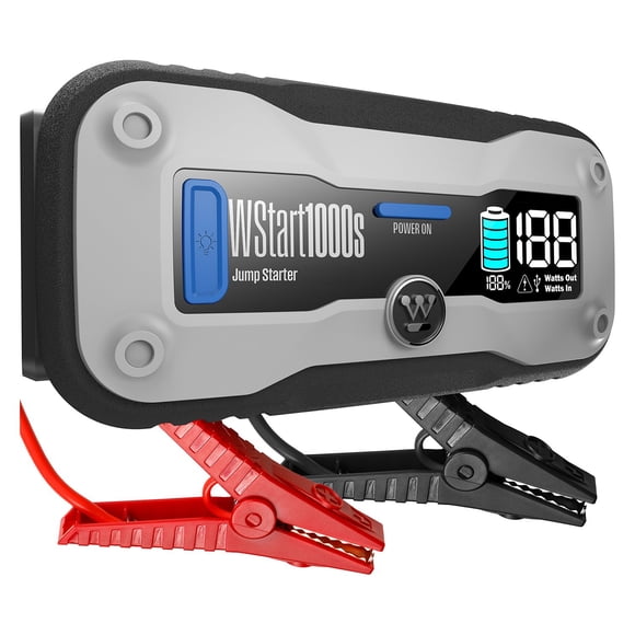 Westinghouse Jump Starter & Power Bank with 200 Lumen Light (1500, 2000, 4000 Peak Amp) – Portable Car Battery Charger for Cars, SUVs & Trucks