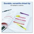 thumbnail image 3 of Avery HI-LITER Pen-Style Highlighters, Chisel Tip, Fluorescent Yellow, Dozen, 3 of 9