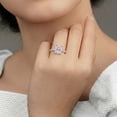 thumbnail image 7 of 3.48 CT.T.W. Elongated Cushion Cut Lab Created Diamond in 18K Gold, 7 of 7