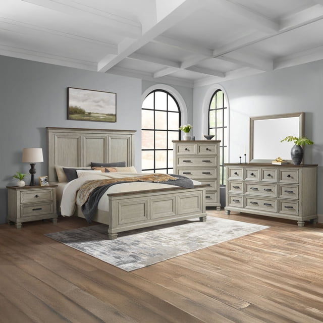 Society Den Bloomfield King Panel Bedroom Set, Assorted Sets
