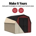thumbnail image 11 of Handy Home Products Barn 8' x 12' Outdoor Wooden Shed, Choose Installation, 11 of 15