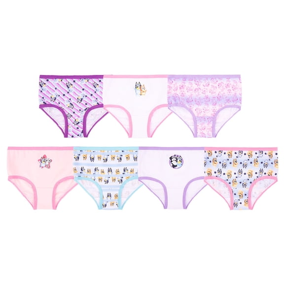 Character Toddler Girls 7-Pack Brief