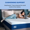 thumbnail image 6 of Sealy 12" Medium Memory Foam Mattress, 6 of 10