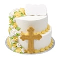 thumbnail image 1 of Member's Mark Inspiration Two-Tier Cake, Gold, 1 of 1