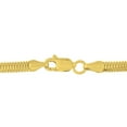thumbnail image 3 of Oval Snake Necklace in 14K Yellow Gold, 3 of 6