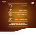 thumbnail image 5 of GE Relax HD LED 60 Watt Replacement Soft White, CA11 Deco - Candle Bulbs 8 pack, 5 of 9