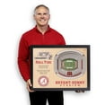 thumbnail image 4 of YouTheFan Alabama Crimson Tide 25-Layer Football Stadium View 3D Wall Art, 4 of 5