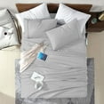 thumbnail image 4 of Swift Home Smart Sheet Set With 8" Side Storage Pockets, Assorted Sizes, 4 of 5