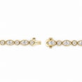 thumbnail image 4 of Lab Created Diamond 6.96 CT. T.W. Round & Marquise Bracelet in 14K Gold, 4 of 7