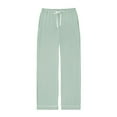 thumbnail image 9 of DreamMark Women's 2-Piece Notch Collar Pajama Set, 9 of 10