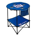 thumbnail image 1 of NFL 27.6" Round Tailgate Table with Shelf, 1 of 5