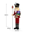 thumbnail image 6 of Member's Mark 8' Pre-Lit Pop-Up Twinkling Nutcracker, 6 of 6