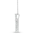 thumbnail image 4 of 0.20 CT. T.W. Round Cut Diamond Cross Pendant in 14K Gold, 4 of 9