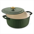 thumbnail image 2 of Tramontina 7-Qt Fluted Enameled Cast Iron Dutch Oven, 2 of 8