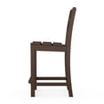 thumbnail image 4 of POLYWOOD Gulf Shores Farmhouse Trestle Counter Side Chair Set, 9pc, 4 of 8