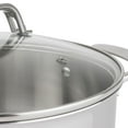 thumbnail image 15 of Viking 13-Piece Tri-Ply Stainless Steel Cookware Set with Glass Lids, 15 of 16