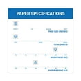 thumbnail image 3 of Hammermill - Laser Print Paper, 24lb, 98 Bright, 8-1/2 x 11" - 1 Ream, 3 of 8