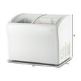 thumbnail image 2 of Frigidaire 9.0 cu. ft. Curved Glass Top Freezer, 2 of 11