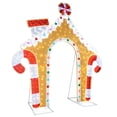 thumbnail image 3 of Member's Mark 10' Pre-Lit Twinkling Gingerbread Arch, 3 of 6