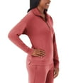 thumbnail image 3 of Member's Mark Ladies Quarter Zip Pullover, 3 of 5