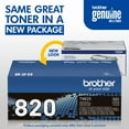 thumbnail image 3 of Brother TN820 Toner for Multifunction Printers, Black, 3 of 8