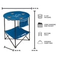 thumbnail image 5 of NFL 27.6" Round Tailgate Table with Shelf, 5 of 5