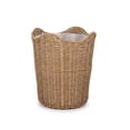 thumbnail image 2 of Wavy Woven Trash Can with Removable Liner, 2 of 4