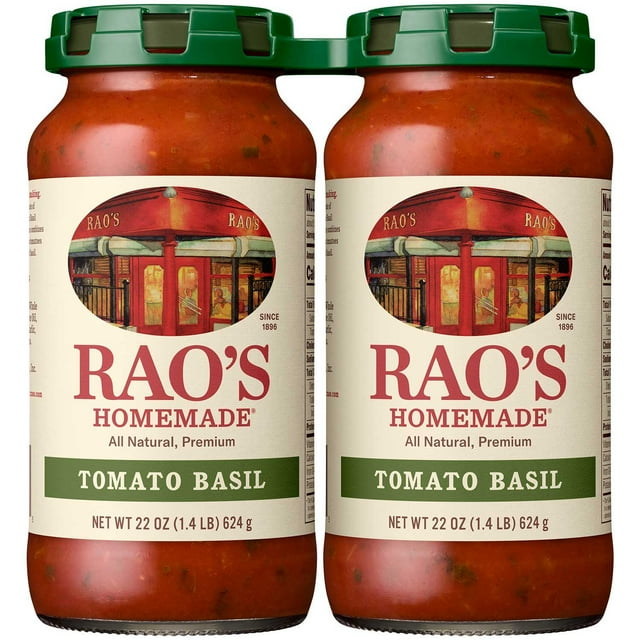 Rao's Homemade Tomato Basil Sauce, 22 oz., 2 pk.