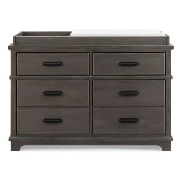 Simmonds Kids, Asher 6 Drawer Dresser with Changing Top and Interlocking  Drawers - Samsclub.com
