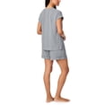 thumbnail image 4 of Nautica 2-Piece Short Sleeve Top and Pant PJ Set, 4 of 6