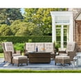 thumbnail image 2 of Member's Mark Park City Deep Seating Fire Set with Sunbrella Fabric, 6pc, 2 of 6