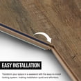 thumbnail image 10 of Select Surfaces Barnwood Waterproof AC4 Laminate Flooring 14 mm Thick 6.22 in. W x 47.60 in. L (12.34 sq. ft. / carton), 10 of 12