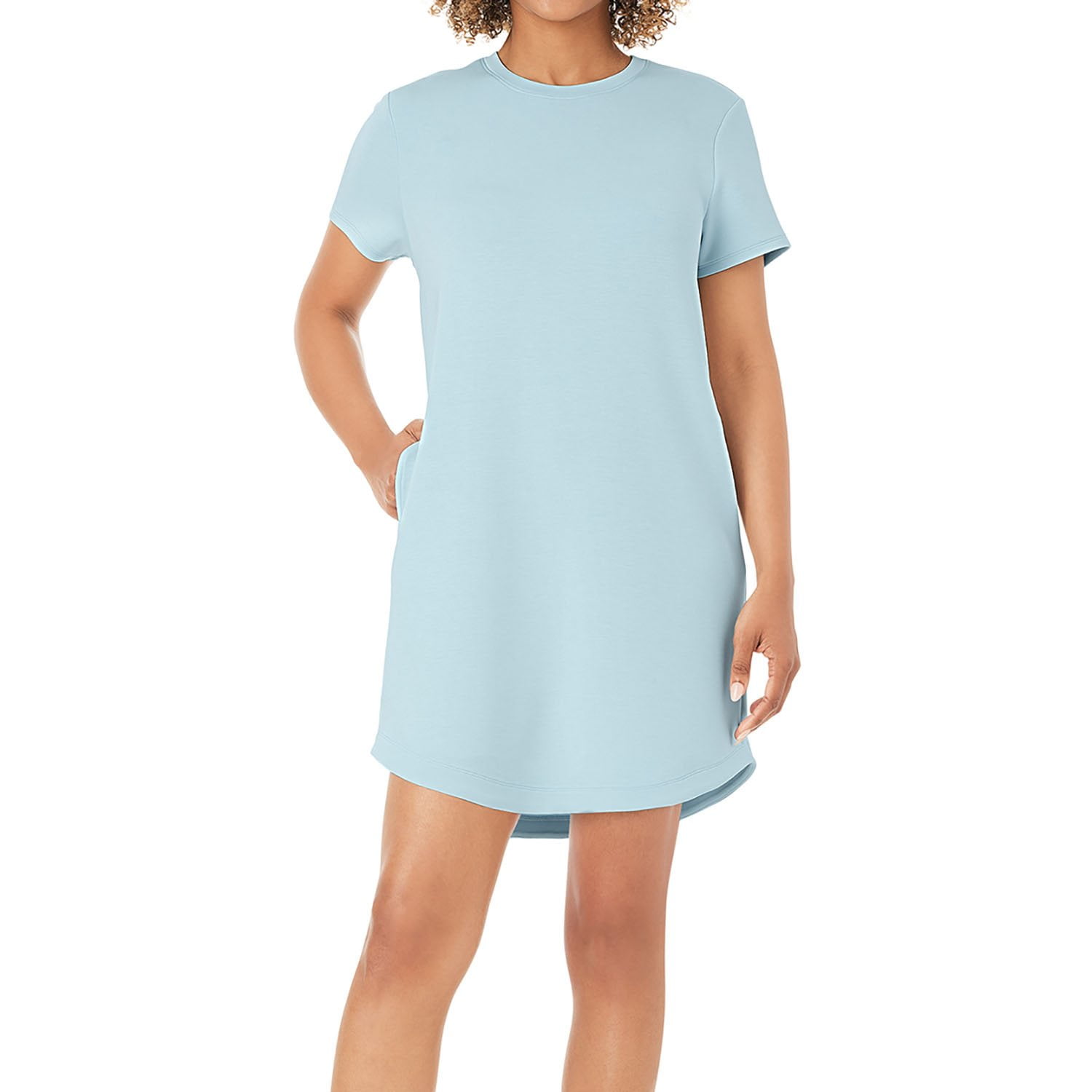 Member's Mark Women's Sandwash Short Sleeve Mini Dress