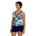 thumbnail image 2 of ZeroXposur Women’s 2 Piece Ruffle Tankini Set, 2 of 5