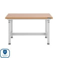 thumbnail image 6 of Seville Classics UltraHD Height Adjustable Workbench, 48" W x 24" D x 28.5"-42" H, 6 of 18