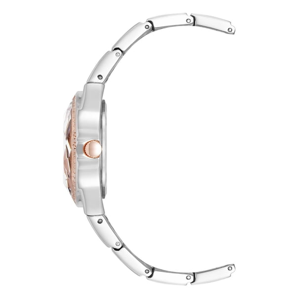 Anne Klein Tow-Tone & Rose Gold Bracelet Watch Box Set, 33.5 