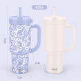 thumbnail image 4 of Ello Oasis 30oz Stainless Steel Tumbler with Handle, 100% Leakproof, 2-Pack, 4 of 6