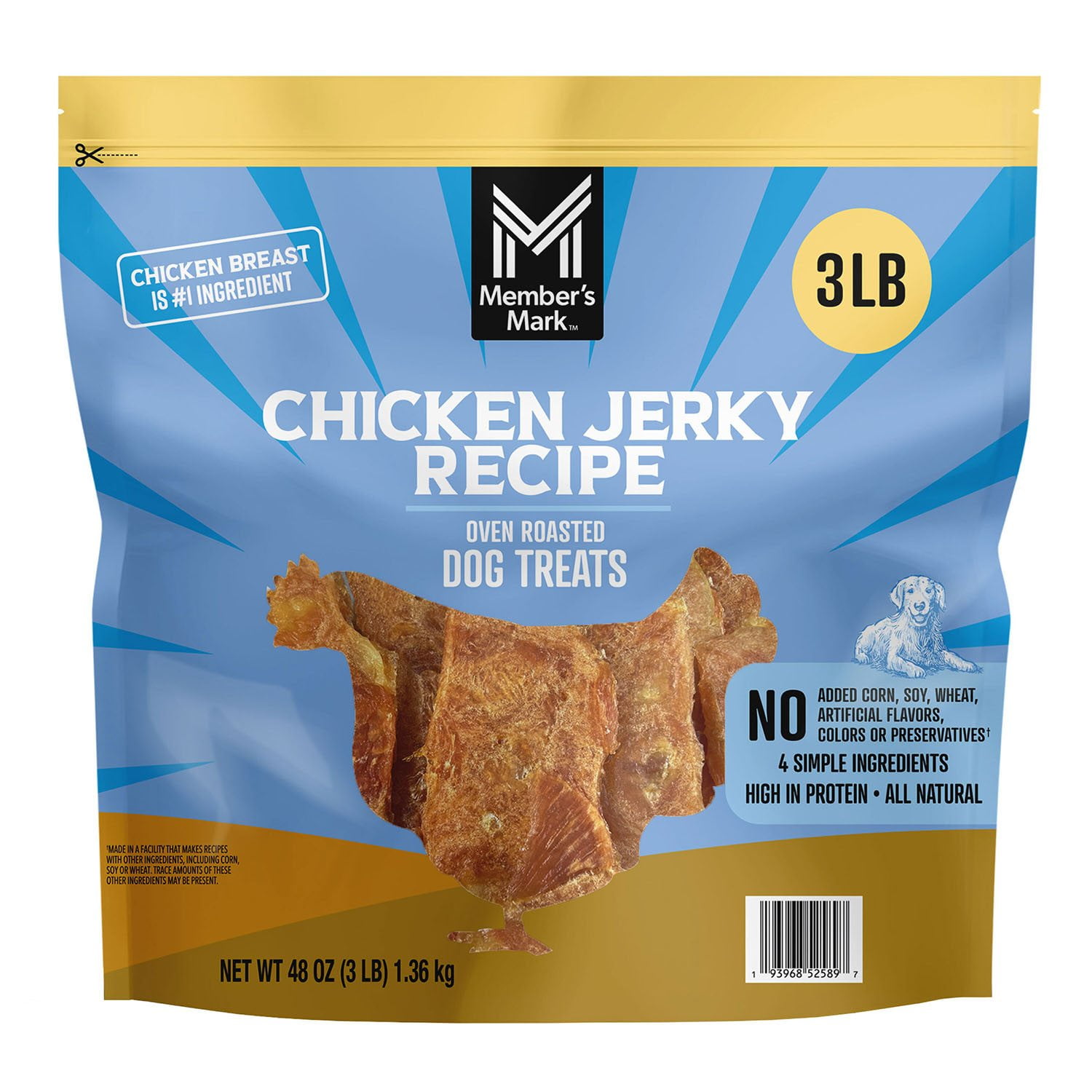 Zesty Paws Hip Joint Bites, Chicken, 160