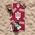 thumbnail image 2 of Logo Brands Indiana Hoosiers 38"x72" Beach Towel, 2 of 6