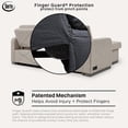 thumbnail image 7 of Serta Hayden Convertible Sectional Sofa, 7 of 10