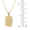 thumbnail image 4 of Lord's Prayer Pendant Necklace in 14K Gold, 4 of 7