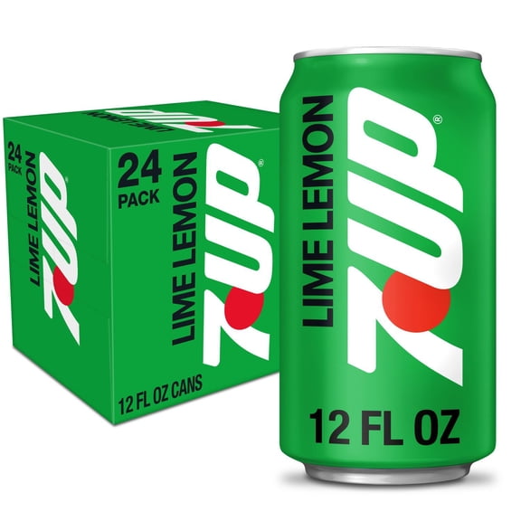 7UP Lemon Lime Soda 12 fl. oz., 24 pk.
