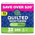 thumbnail image 1 of Quilted Northern Ultra Soft & Strong 2-Ply Toilet Paper 32 rolls, 244 sheets/roll, 1 of 10