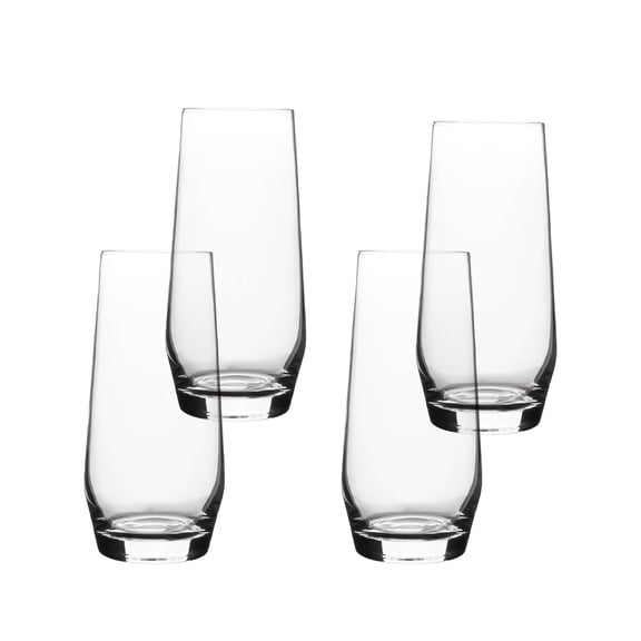 Over&Back Stemless Drinking Glasses, Set of 4