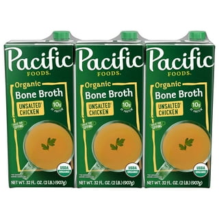 Pacific Bone Broth, Unsalted, 32 oz., 3 pk.