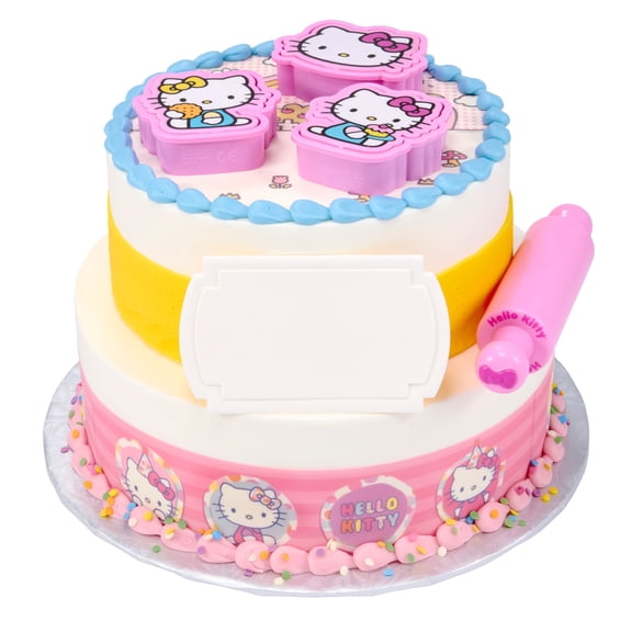 Hello Kitty Two-Tier Cake