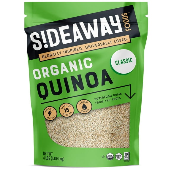 Sideaway Foods Organic Quinoa, 64 oz.