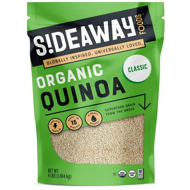 Sideaway Foods Organic Quinoa, 64 oz.