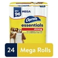 thumbnail image 3 of Charmin Essentials Strong 1-Ply Toilet Paper Mega Roll  429 Sheets/Roll, 24 Rolls, 3 of 4