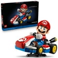 thumbnail image 1 of LEGO Super Mario: Mario Kart – Mario & Standard Kart Building Set, 1972 pc., 1 of 8